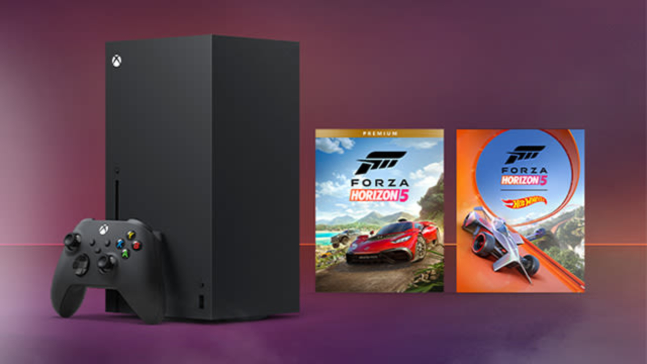 Forza Horizon 5 und Xbox Series X Bundle