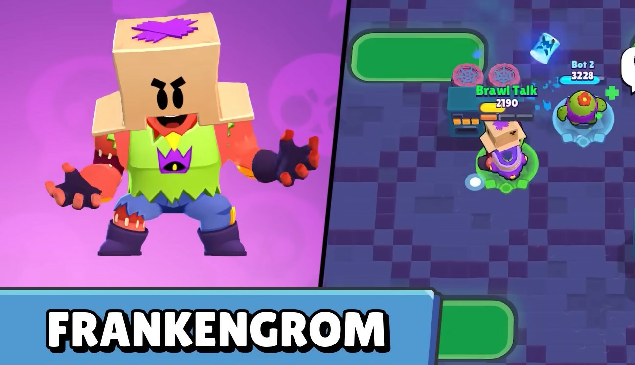 Brawl Stars Ghost Station Update Skin Guide Frankengrom Supercell