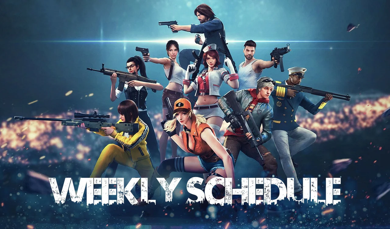 Garena Free Fire Weekly Schedule Bundles Skins Emotes Cosmetics