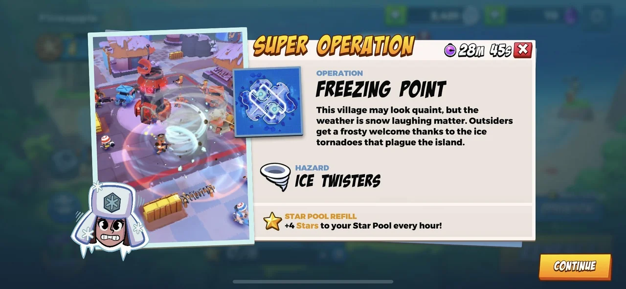 Things are getting cold in Freezing Point! Boom Beach: Frontlines Space Ape Games