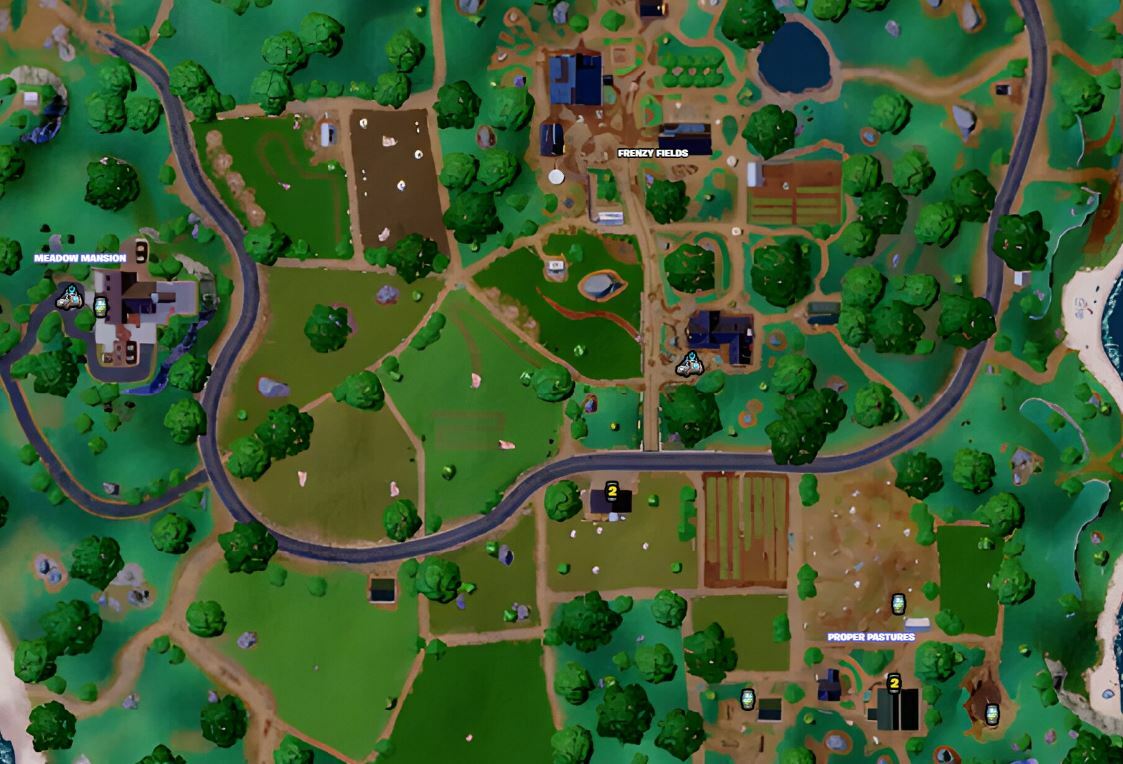 Fortnite Chapter 4 Season 2 Best Landing Spots Guide Epic Games Frenzy Fields