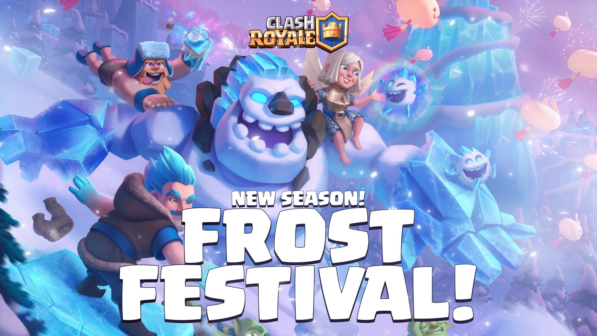 Clash Royale Frost Festival Season Pass Royale Rewards Guide Supercell