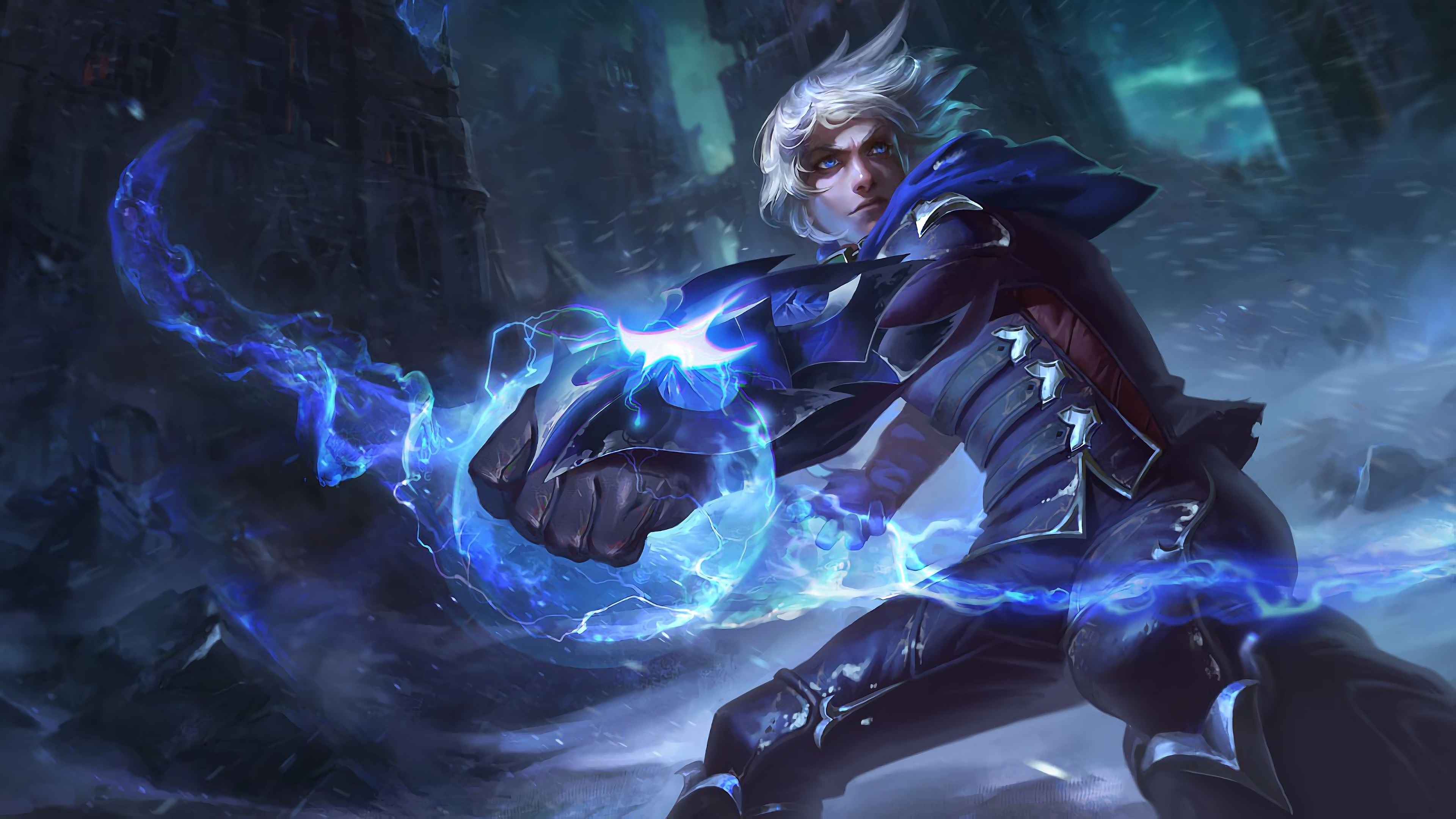 Frosted Ezreal Skin Splash