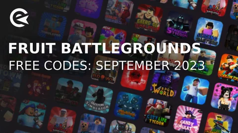 Fruit Battlegrounds codes september 2023