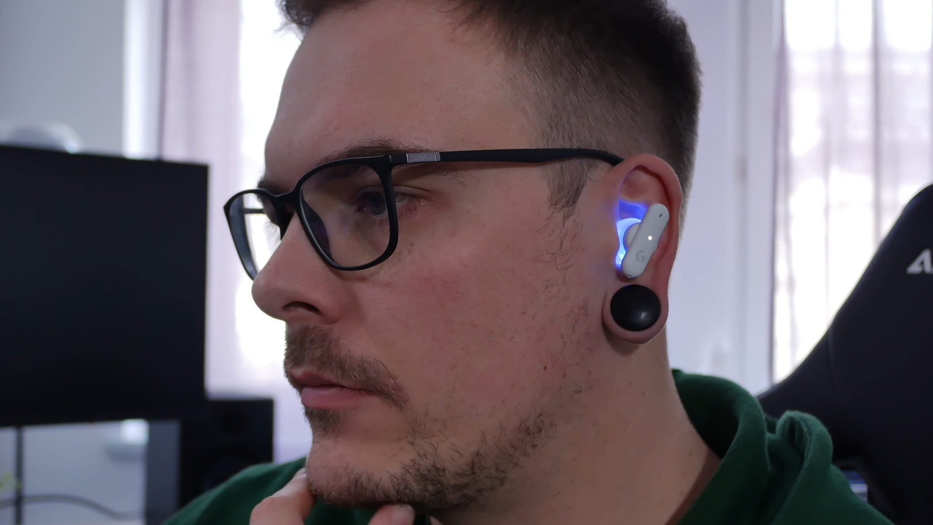 Die Earbuds haben ein eigenwilliges Design. © Gamers Gear