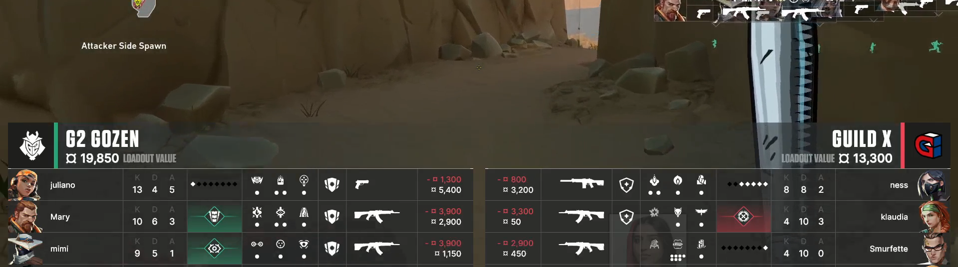 G2vs Guild X1