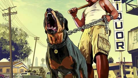 GTA 5 Franklin Chop Animals