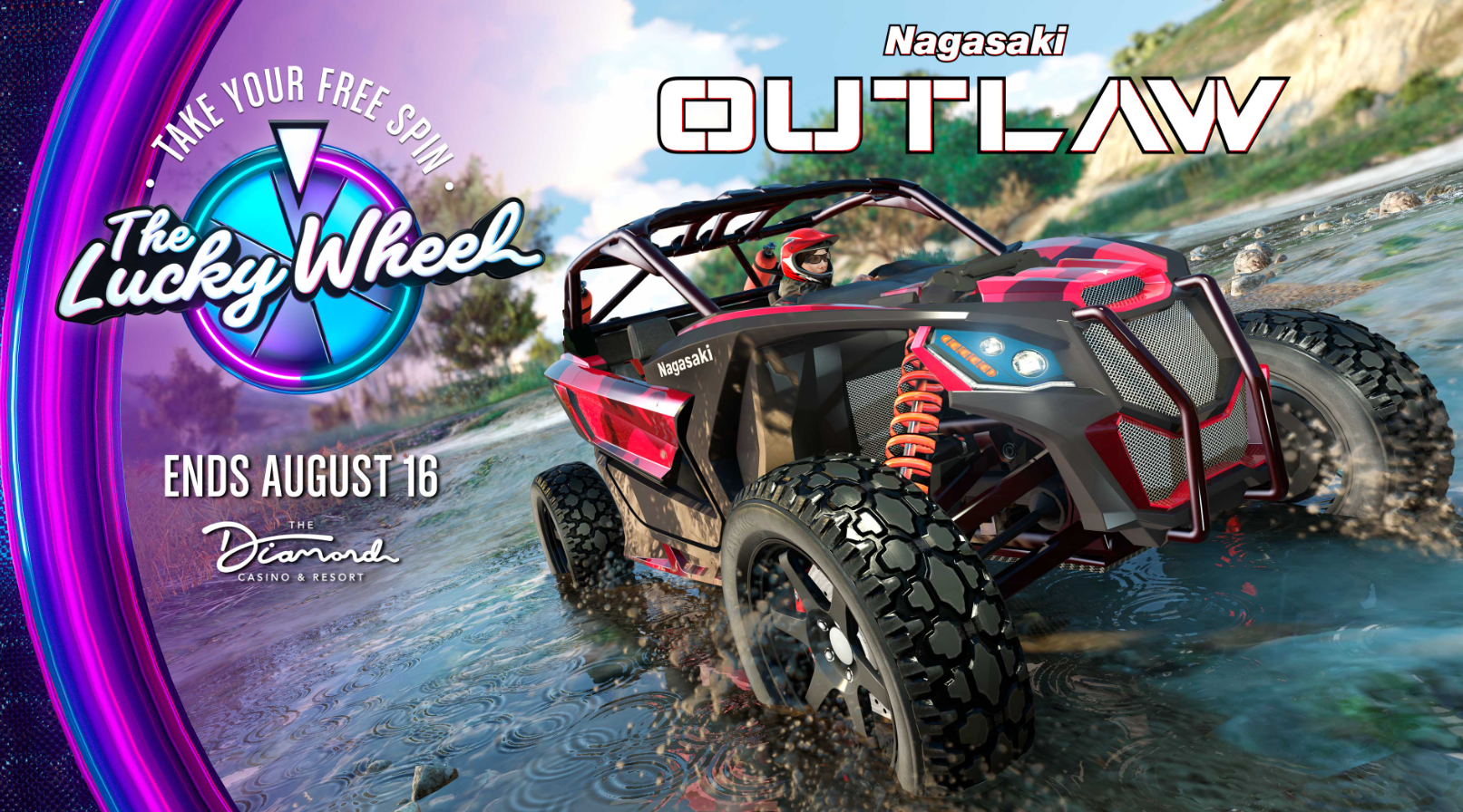 GTA Online: Nagasaki Outlaw Lucky Wheel