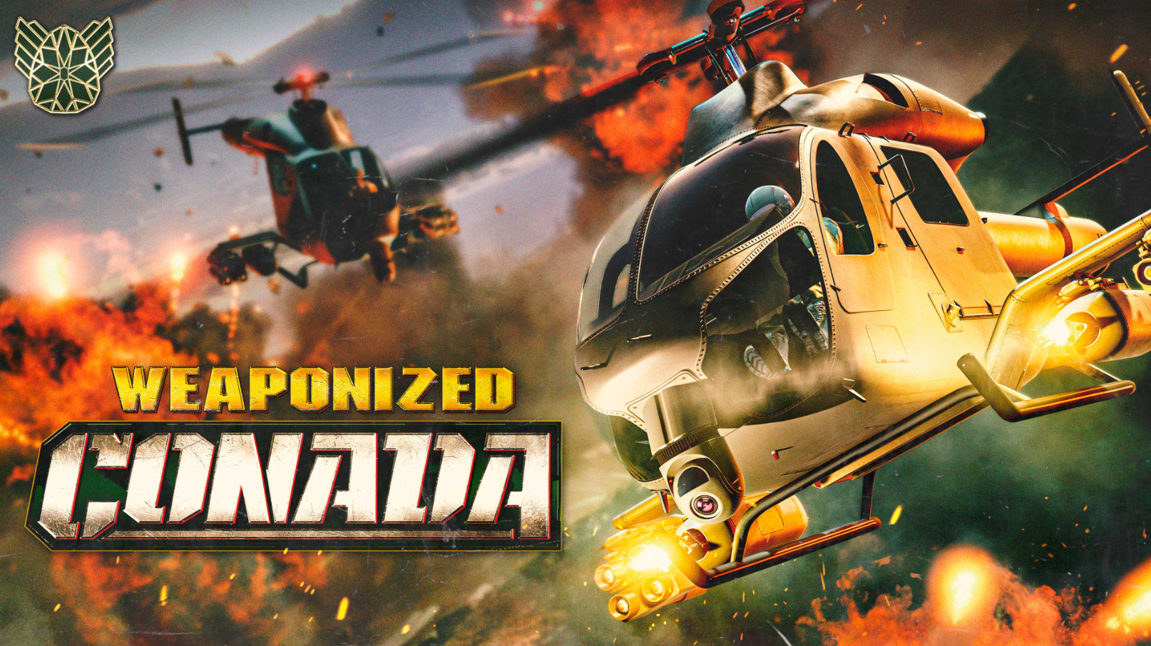 GTA Online: Weaponized Conada helicopter