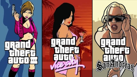 GTA Trilogy Artwork