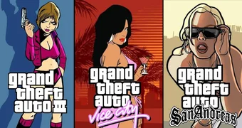 GTA Trilogy Artwork