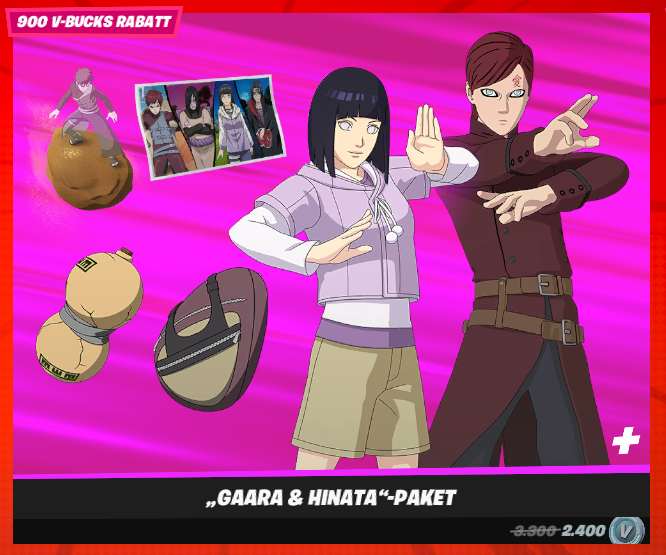 Gaara und Hinata Paket