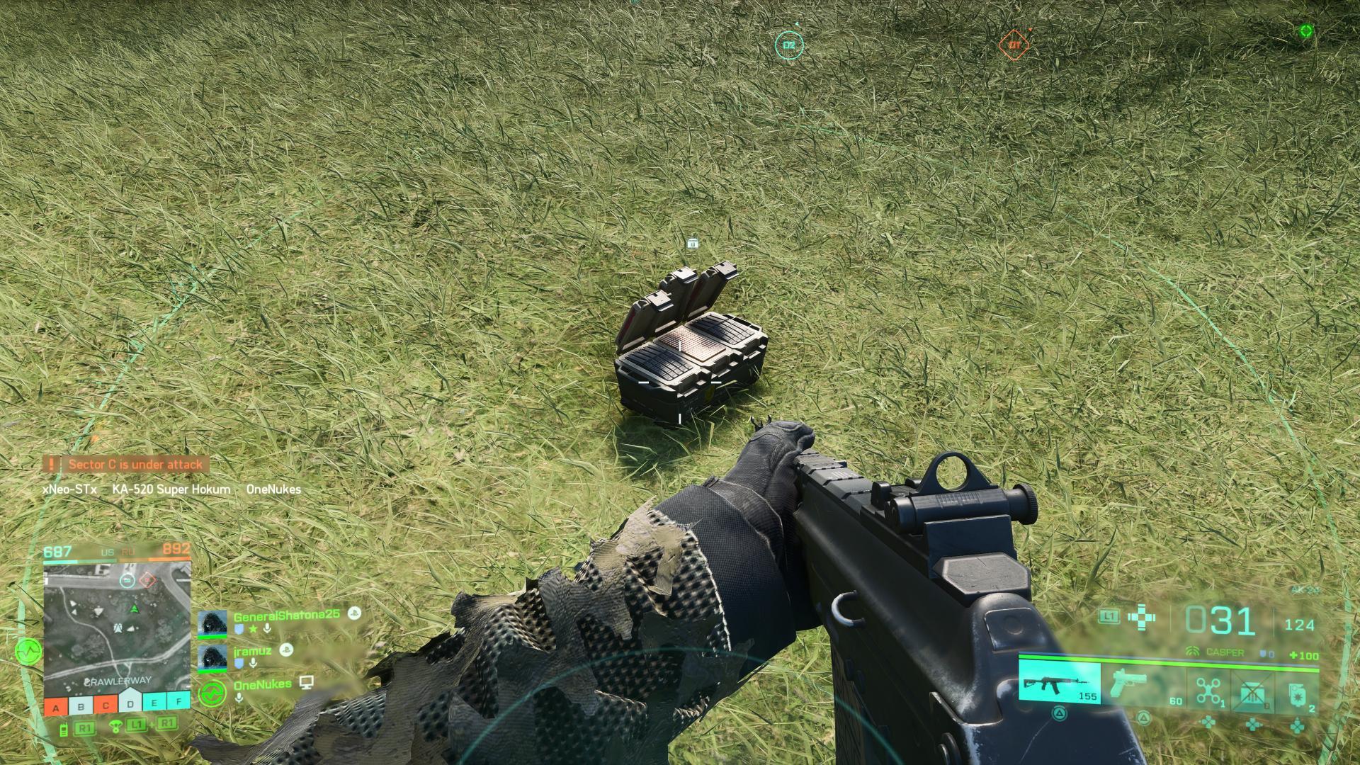 Gadgets in Battlefield 2042 Beta Ammo Box