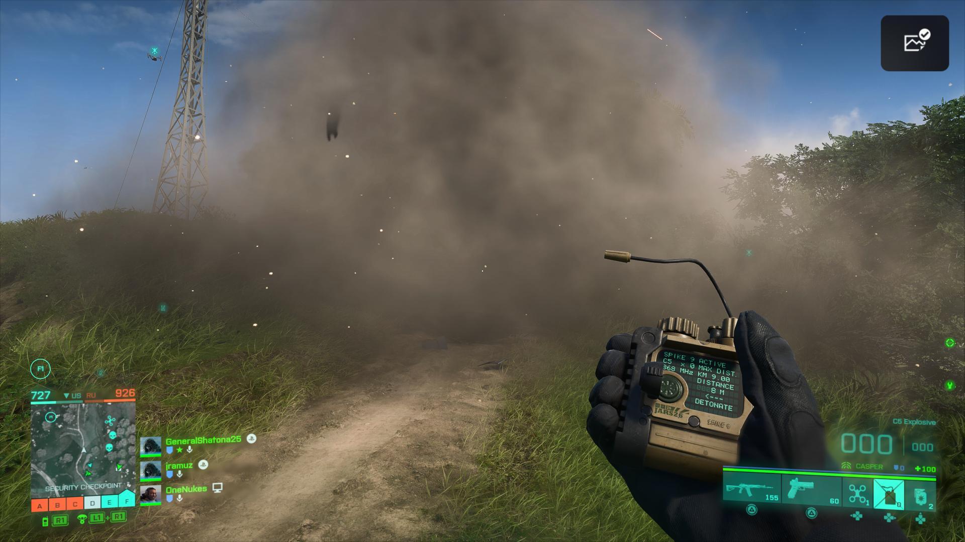 Gadgets in Battlefield 2042 Beta C5 Explosive