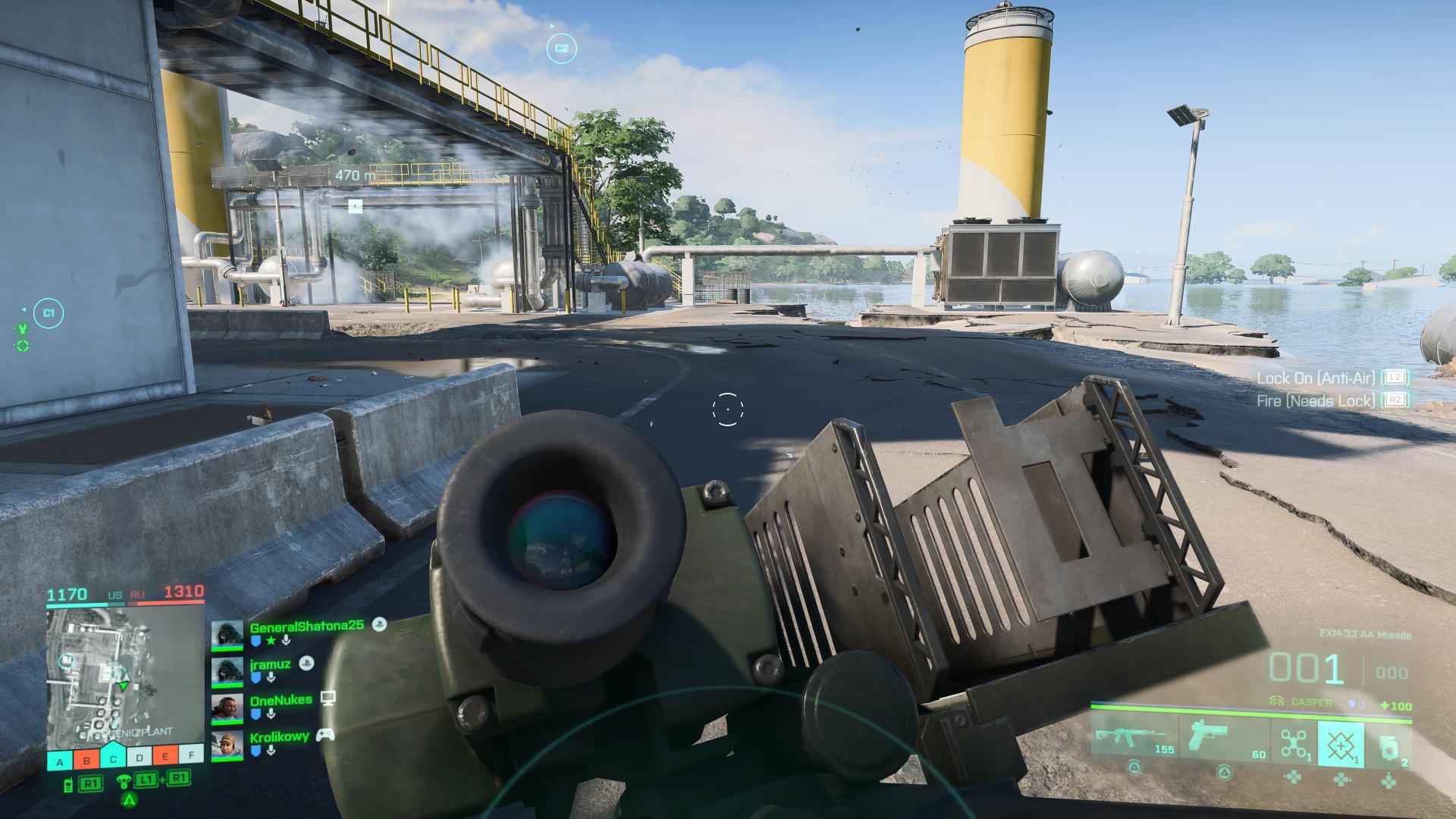 Gadgets in Battlefield 2042 Beta FXM 33 AA Missile