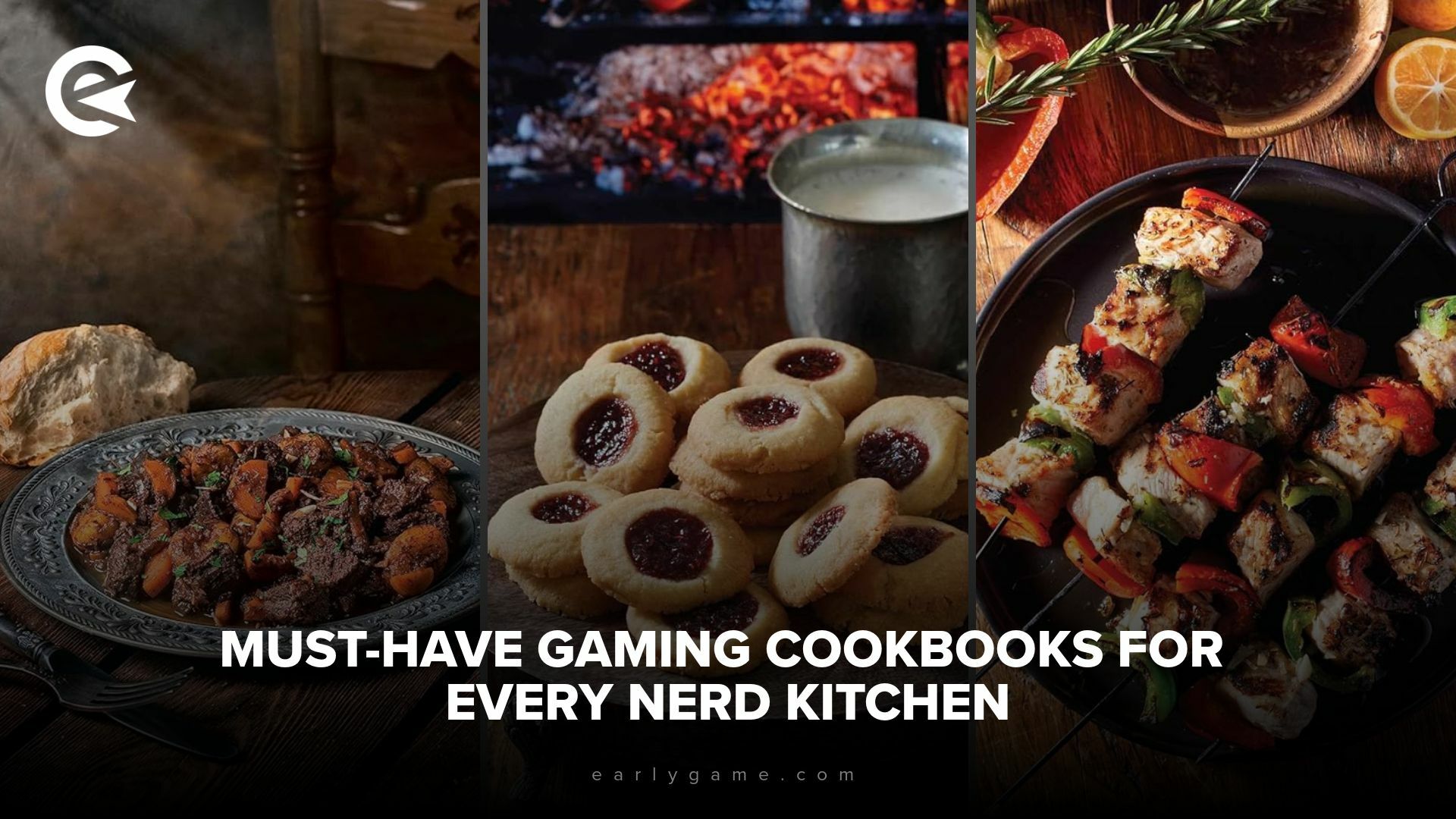 Gaming cookbooks: Cooking doesn't always have to be tedious and nervous.