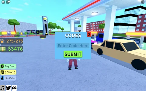 Gas Station Tycoon redeem codes