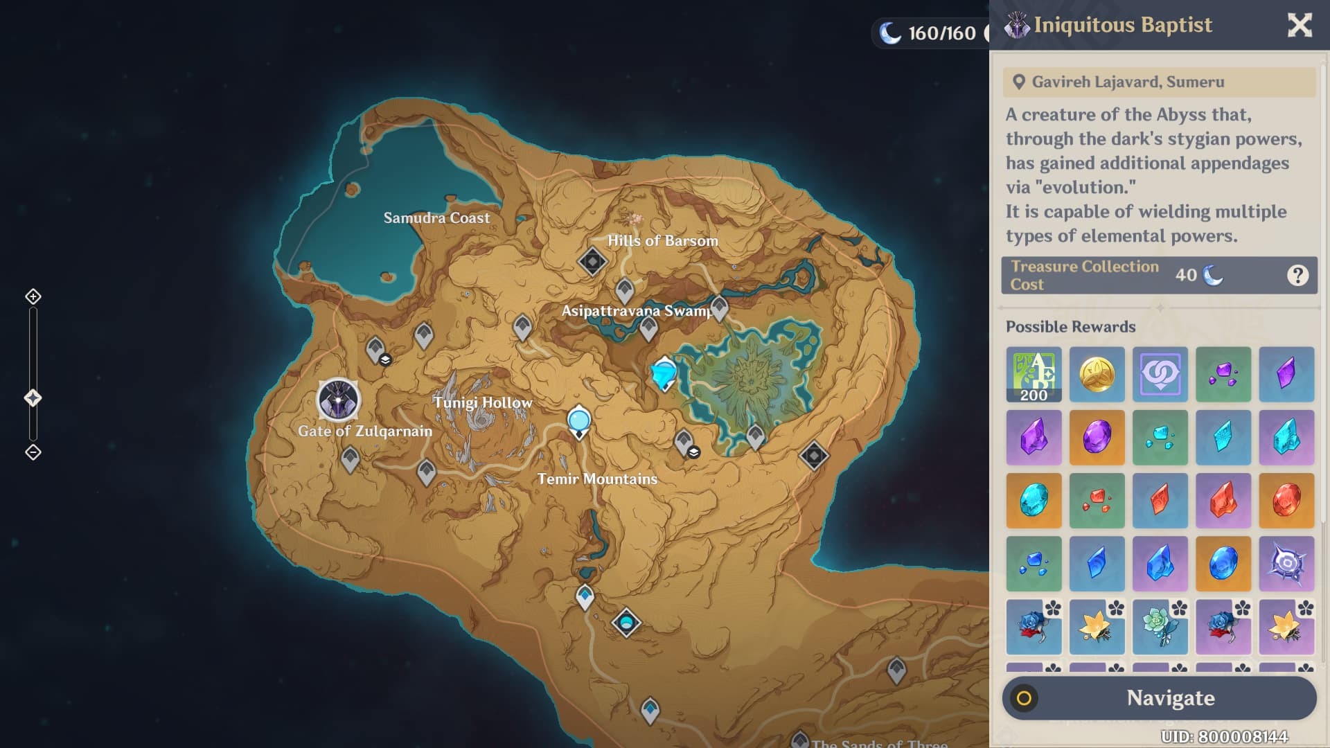 Genshin Impact Boss location