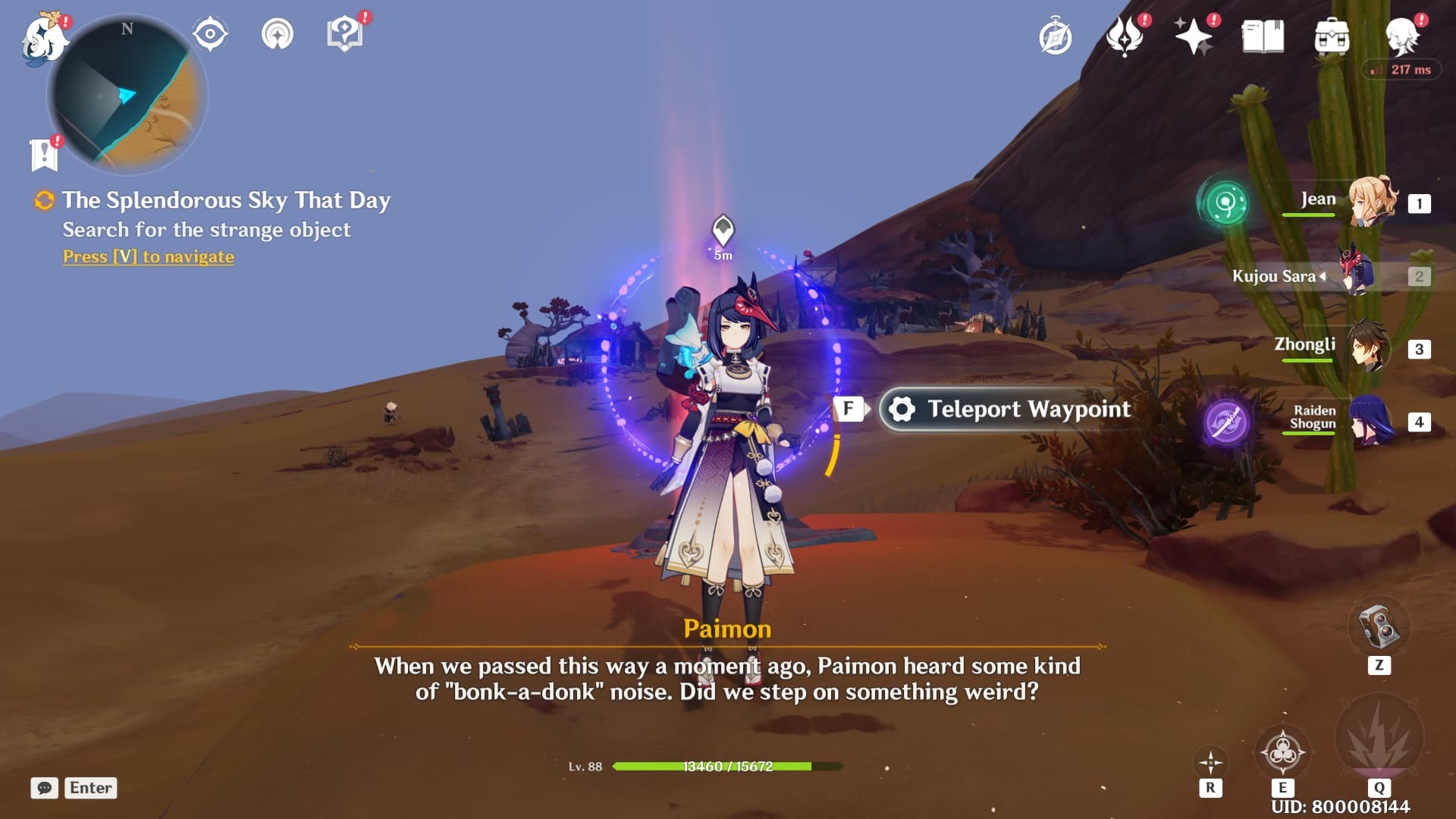 Genshin Impact World quest