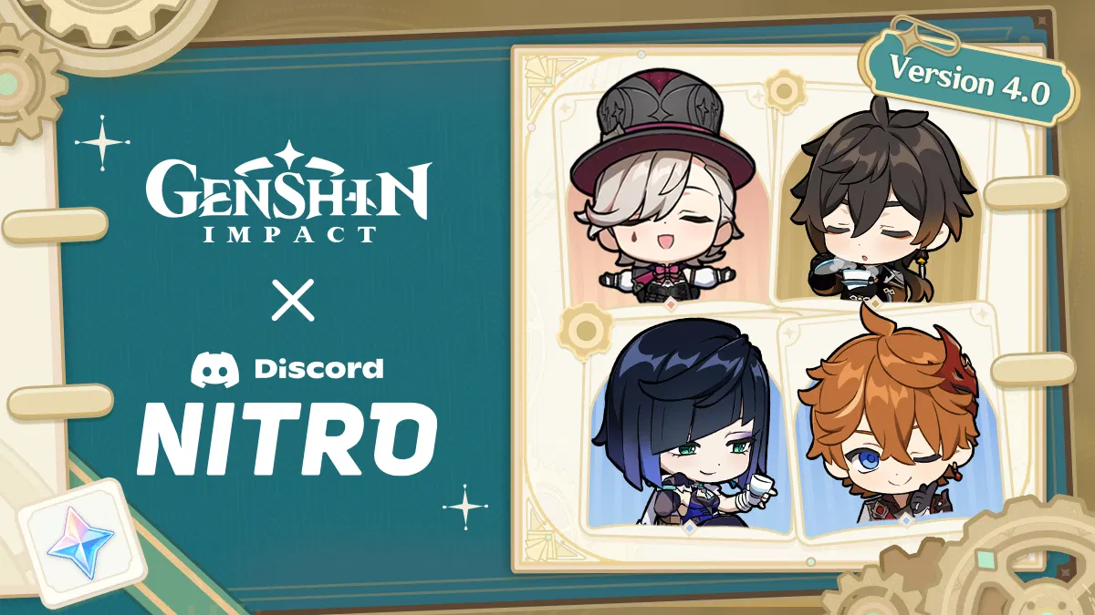 Genshin Impact and Discord Nitro Collab
