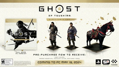 Ghost of Tsushima PC Pre Order Bonuses