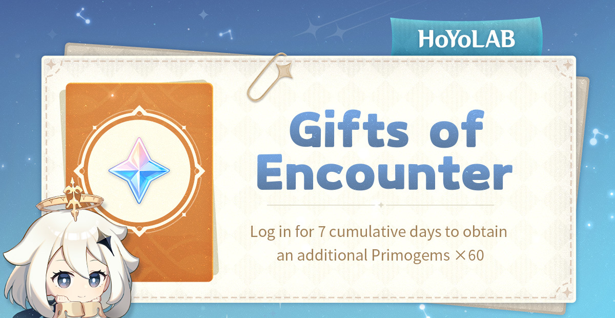 Genshin Impact Gifts of Encounter Daily Check In Rewards Guide HoYoverse