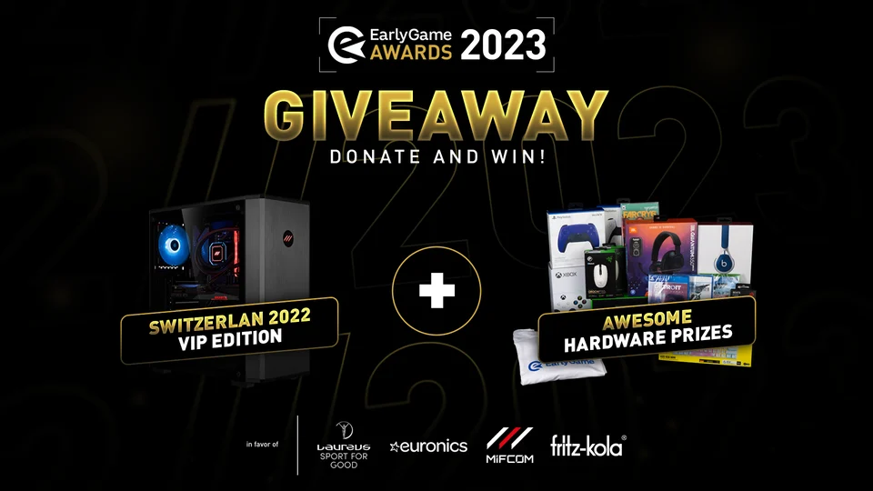 The EarlyGame Awards Giveaway Donate For A Chance To… EarlyGame