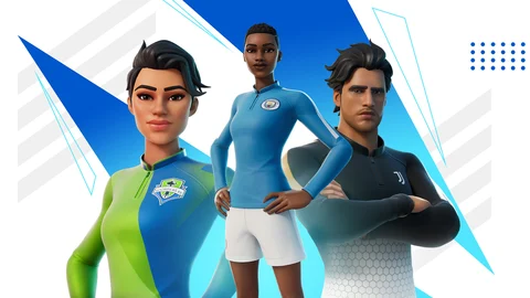 Global Football Fortnite Key Art