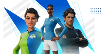 Global Football Fortnite Key Art