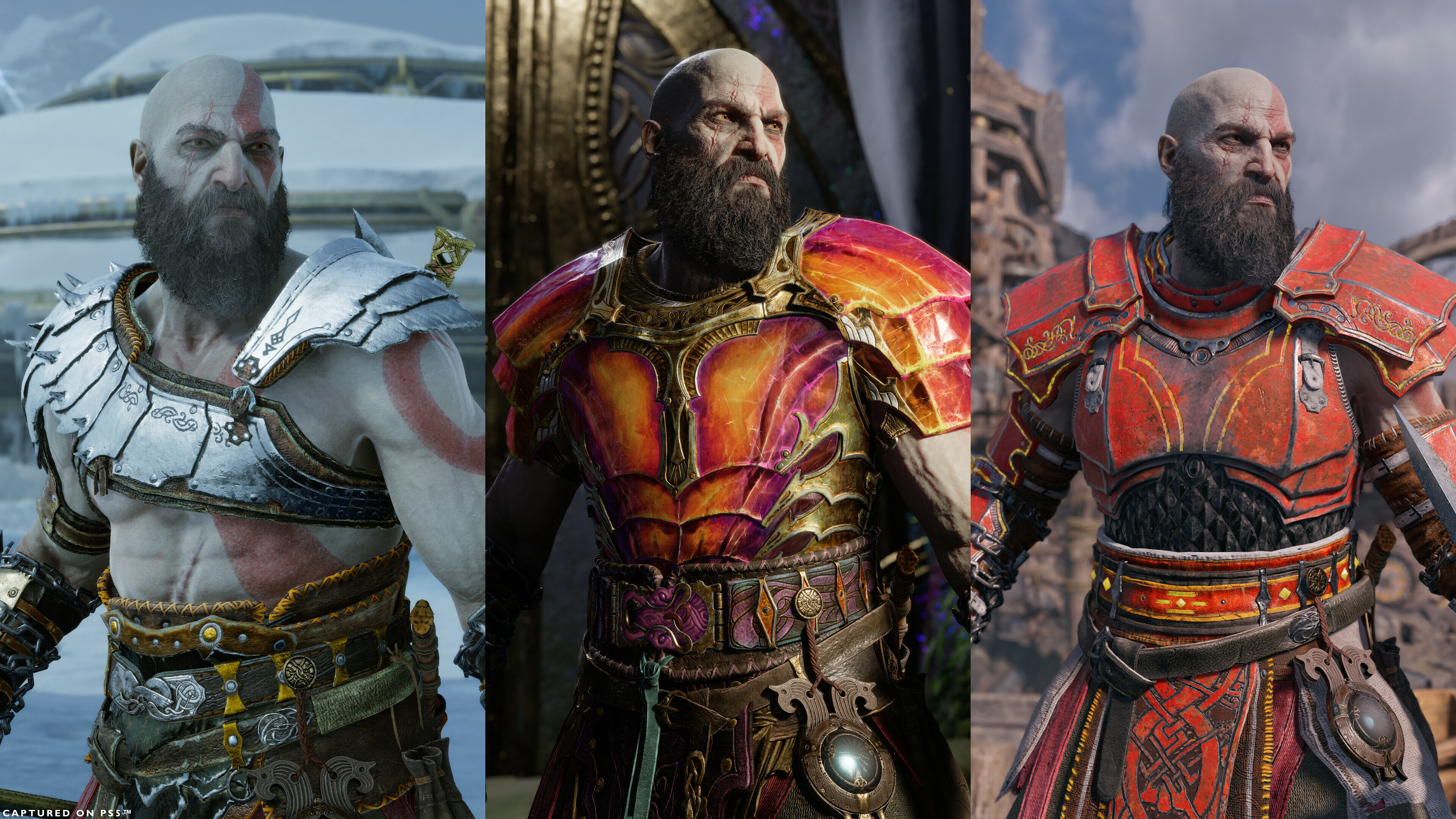 GoW Ragnarök Armor appearance