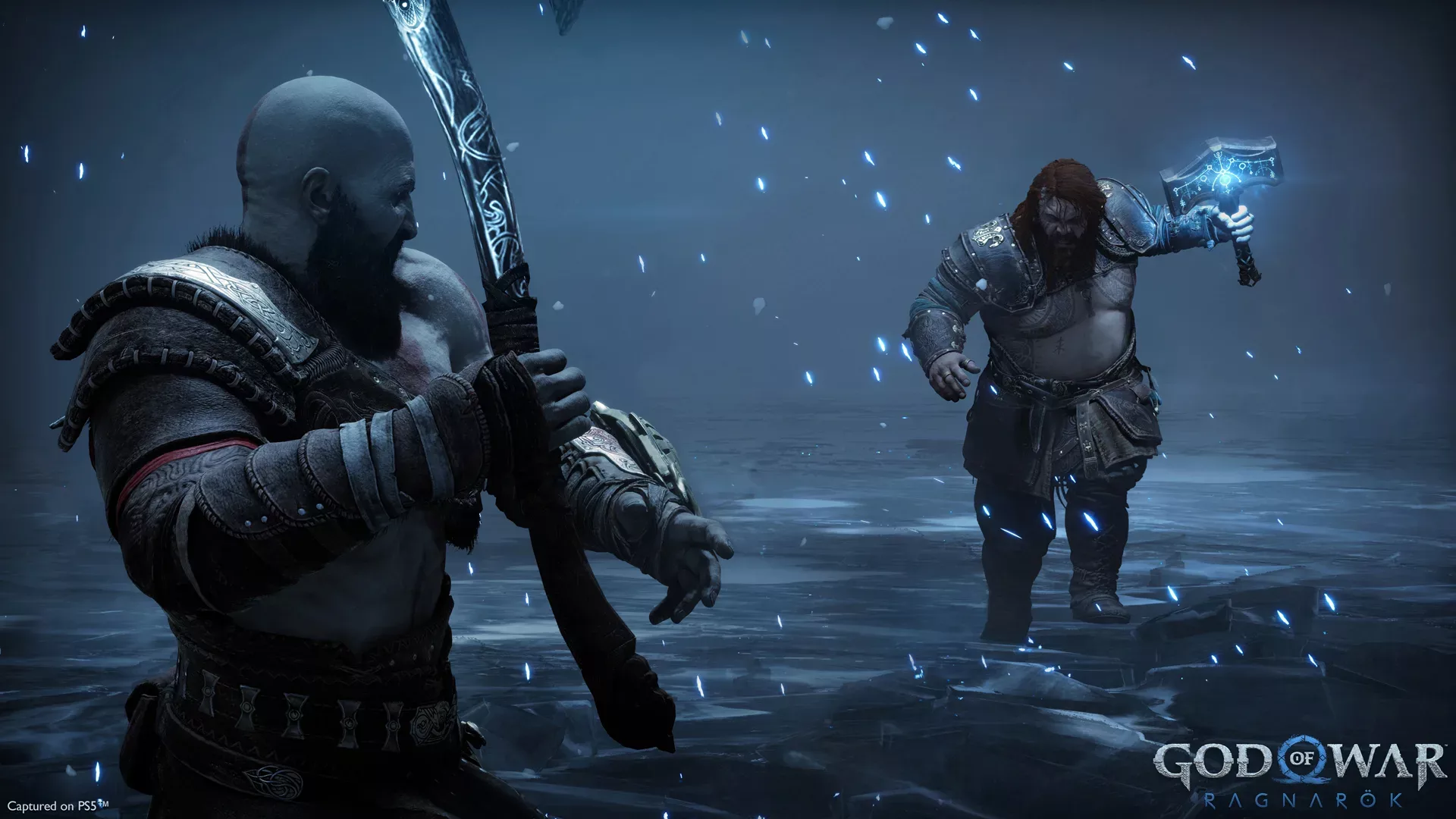 God of War Kratos Thor