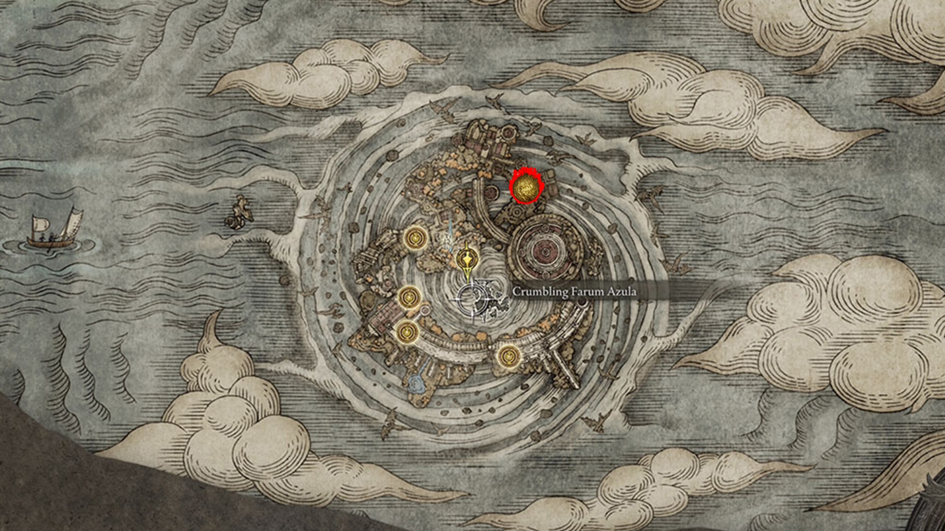 Golden Seeds in Crumbling Farum Azula