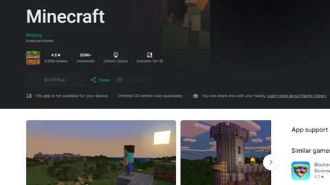 Google play Minecraft