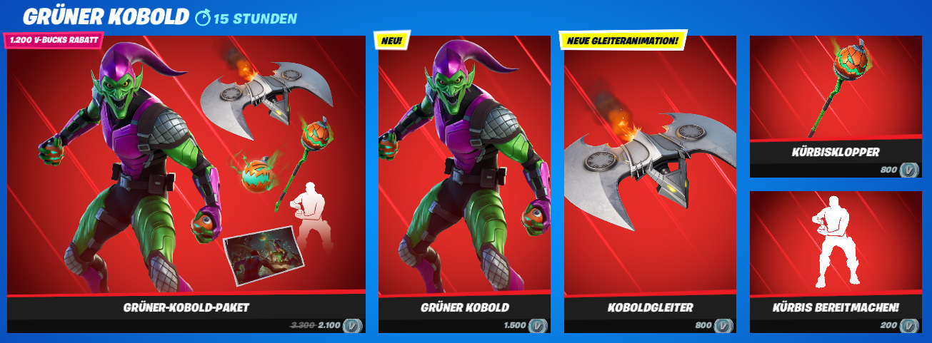 Fortnite der grüne Kobold