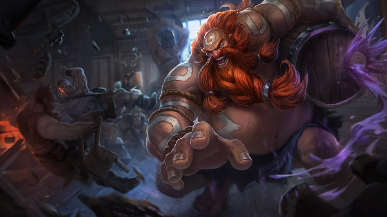 Gragas will see a buff to three of his abilities in Wild Rift! patch 3.3b Riot Games