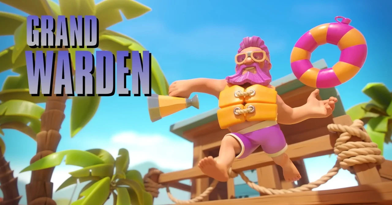 The Grand Warden skin in Summer of Clash!