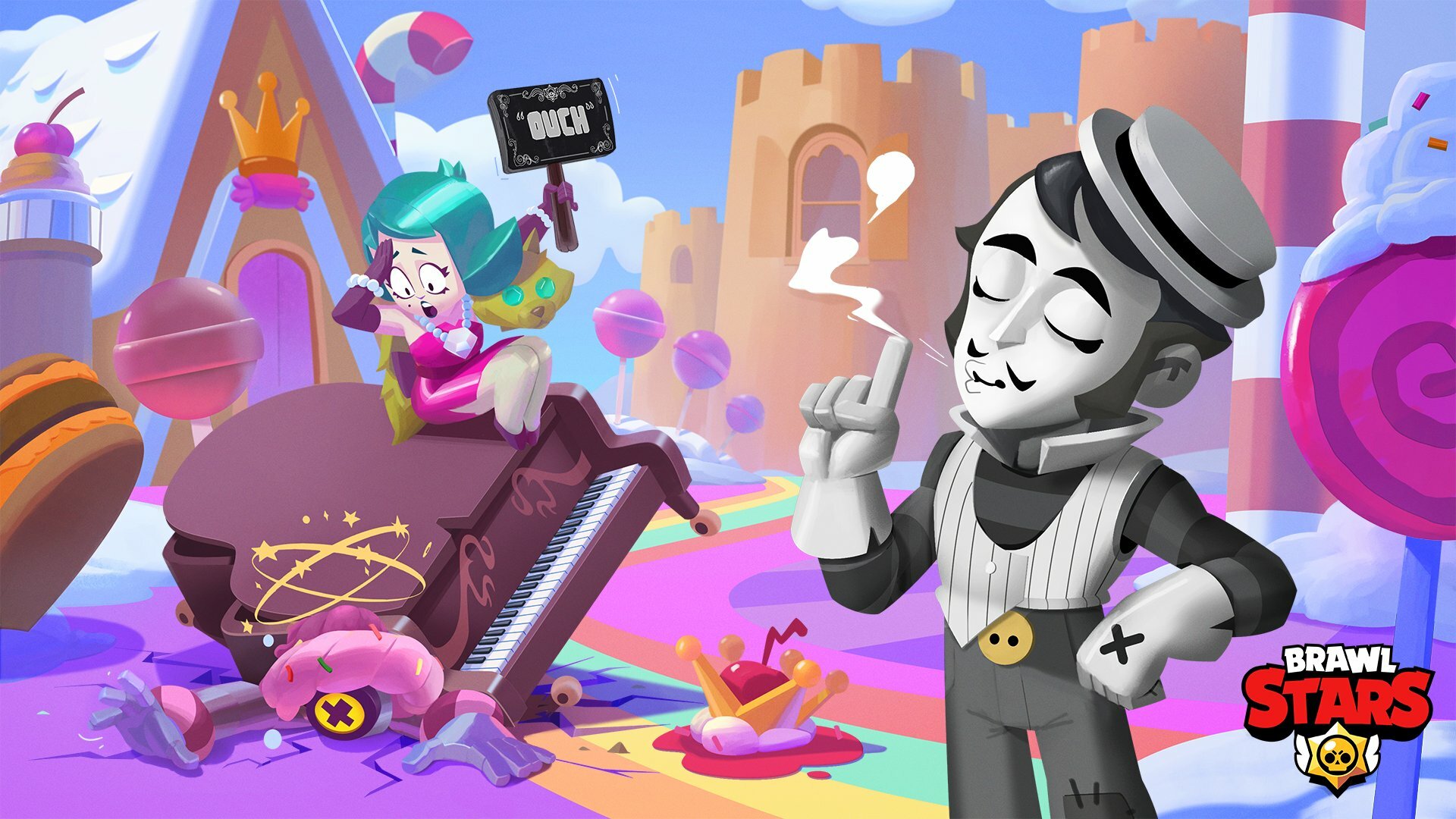 Gray Brawl Stars Characters