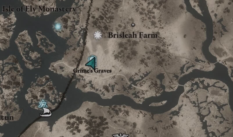 Valhalla Grimes Graves Map East Anglia LANDSCAPE
