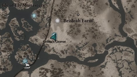 Valhalla Grimes Graves Map East Anglia LANDSCAPE