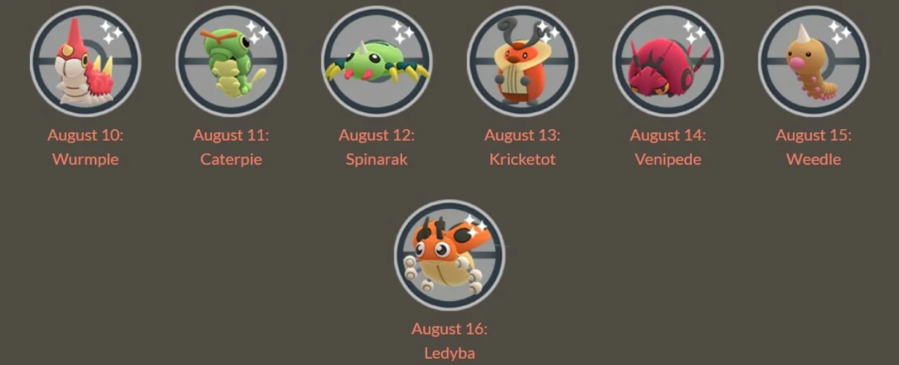 Seven Pokémon will be appearing in group bonuses! Pokemon Go Niantic