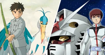 Gundam Boy and Heron