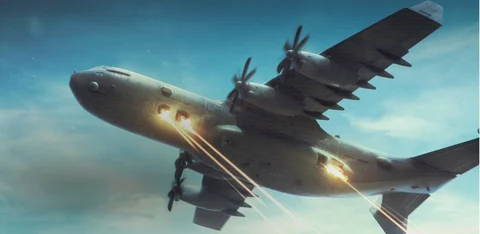 Gunship AC 130 Call of Duty