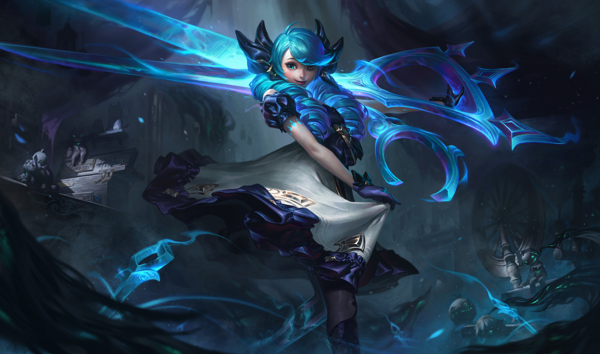 Gwen League of Legends Banner