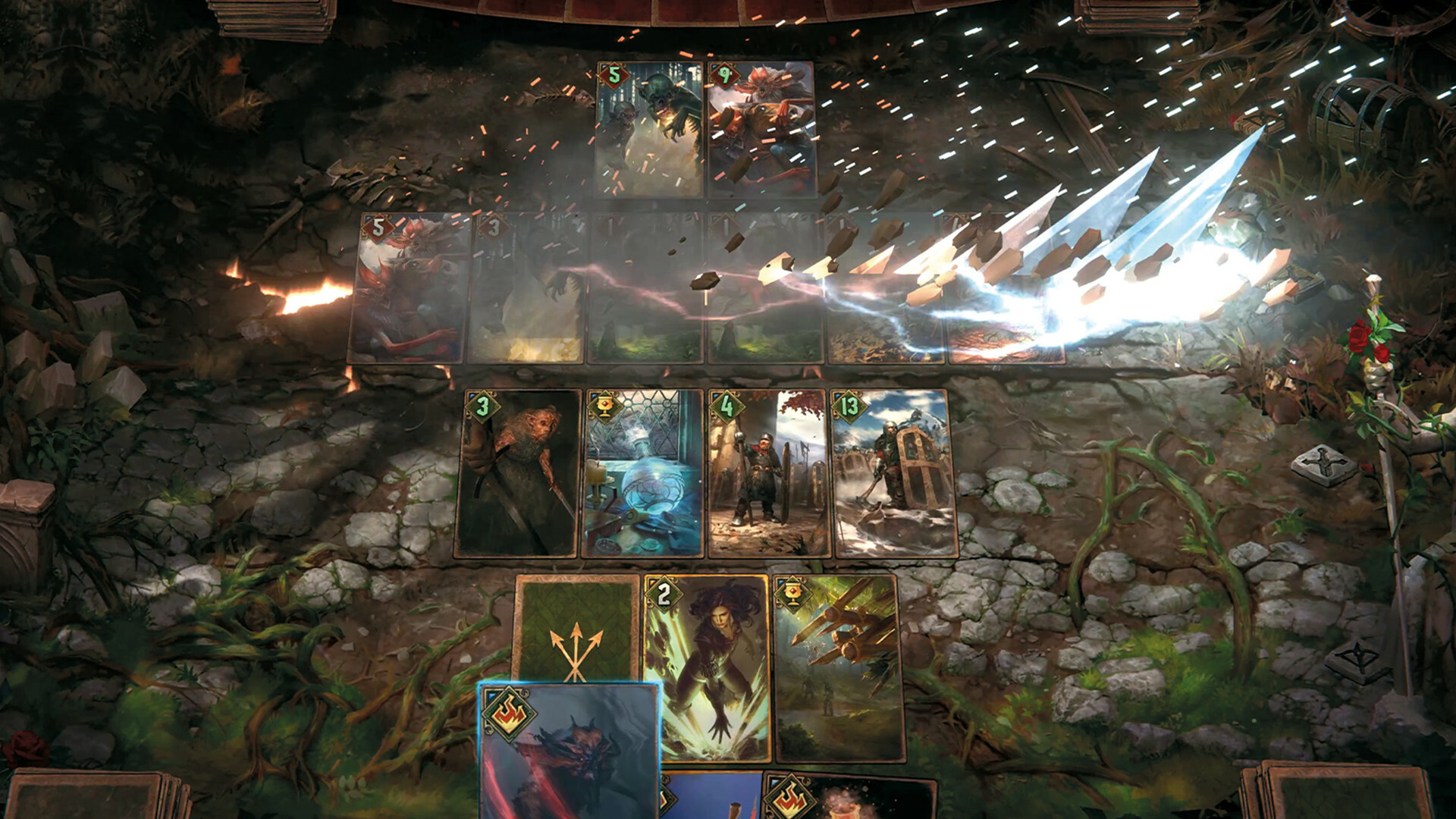 Gwent Card Play