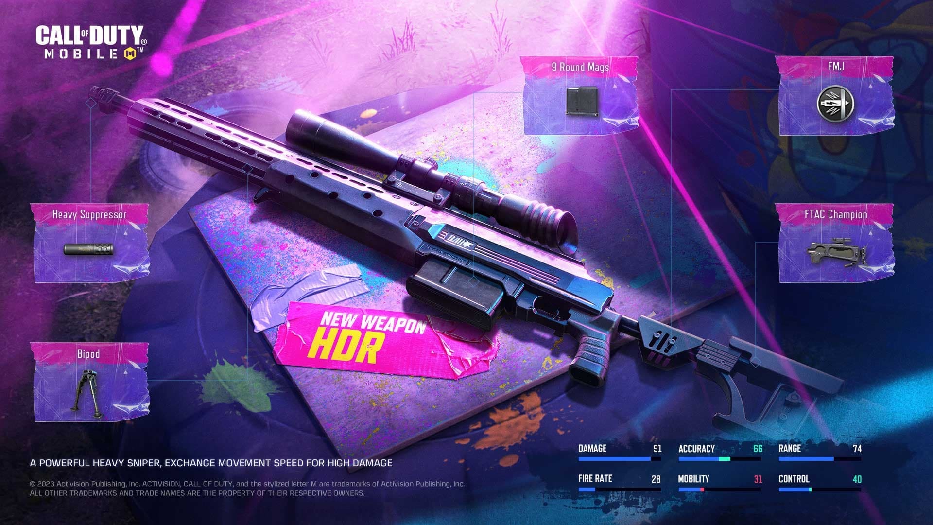 HDR Sniper Rifle Best Loadout