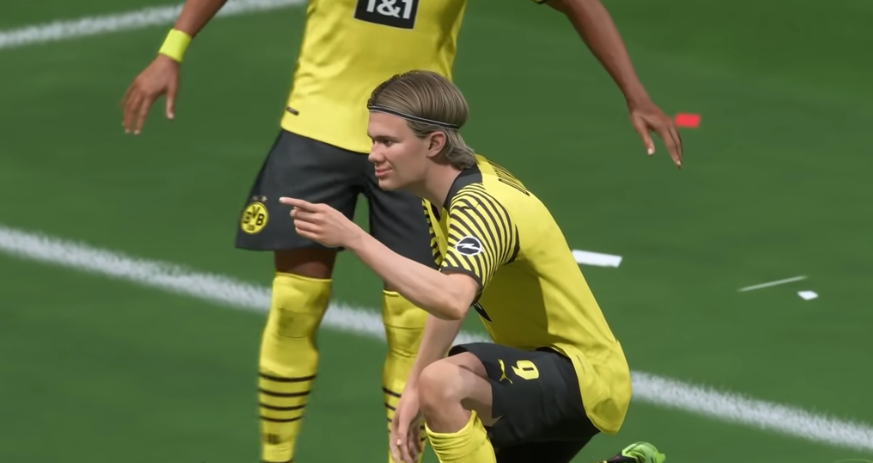 Haaland Point Jubel FIFA 22 New