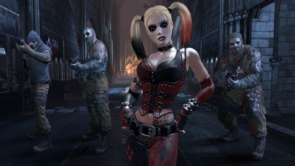 Harley Quinn Arkham Knigt