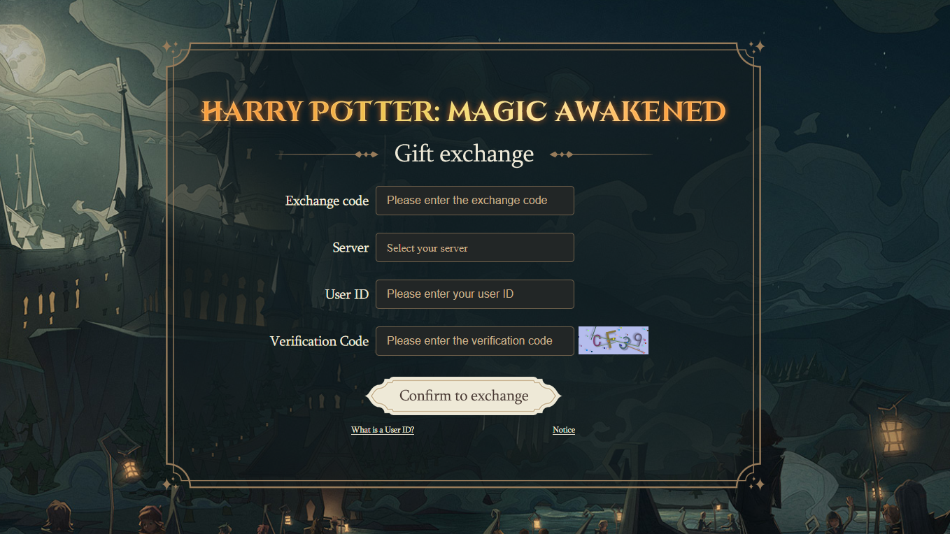 Harry Potter Magic Awakened Redeem Codes