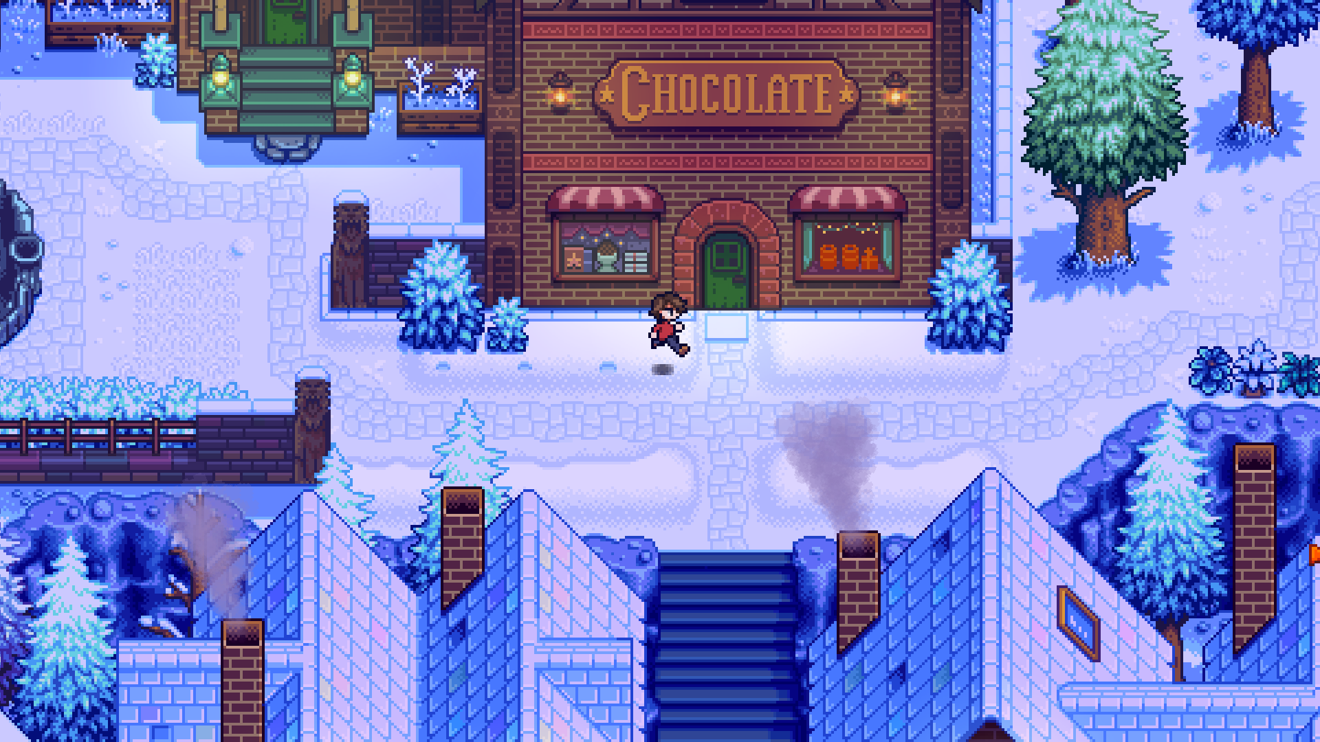 Haunted Chocolatier winter