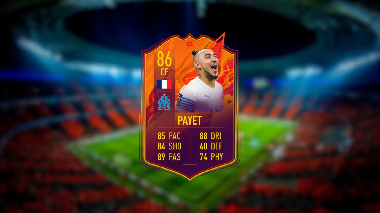 Payet como SBC titular en FIFA 22